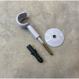 SUPORTE LEAO 28MM C/ 7 CM C/ PARAFUSO BRANCO